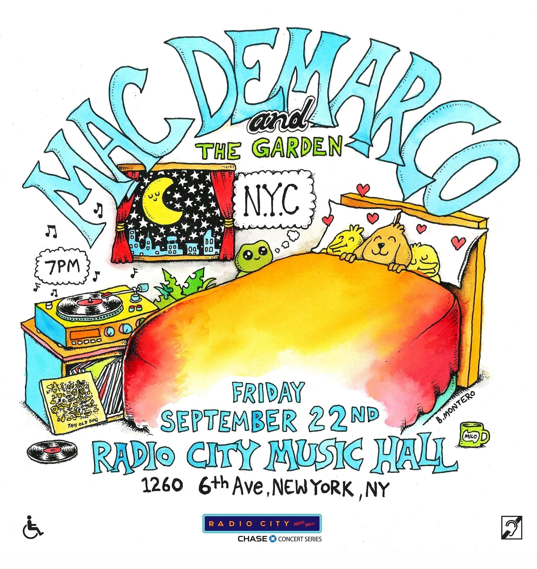Mac DeMarco played Governors Ball (pics), has a new video…playing Radio City Music Hall!