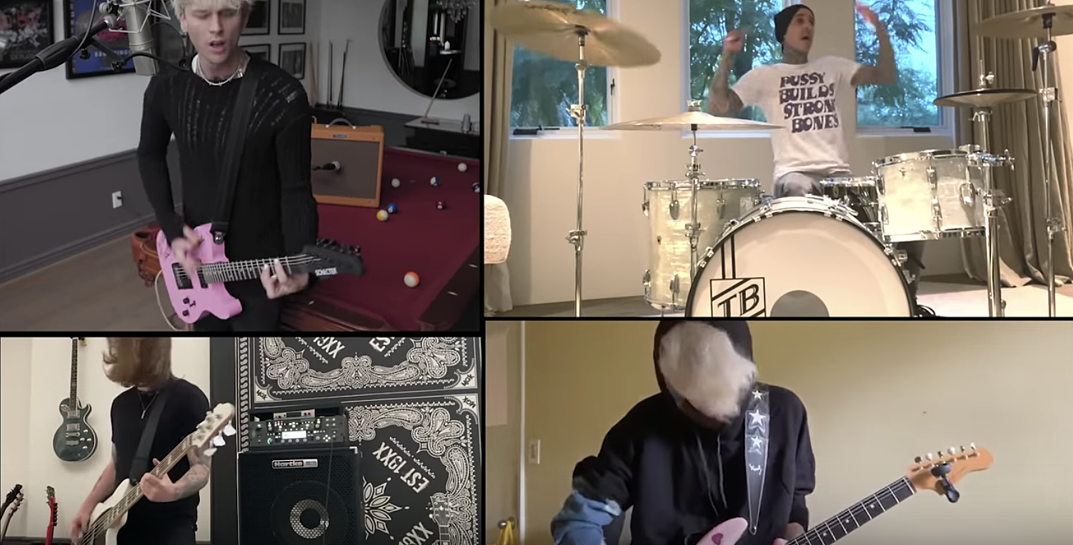 behold, Machine Gun Kelly & Travis Barker’s cover of Paramore’s “Misery Business”