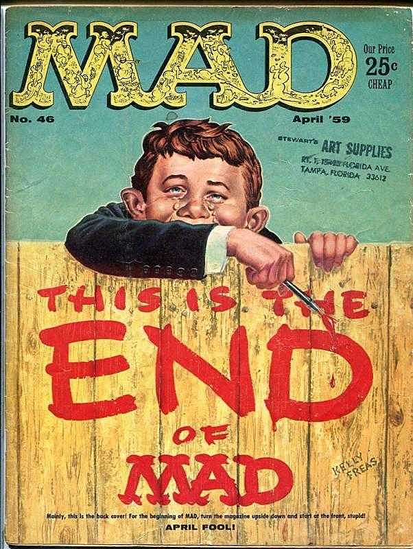 Mad Magazine is shutting down (mostly)