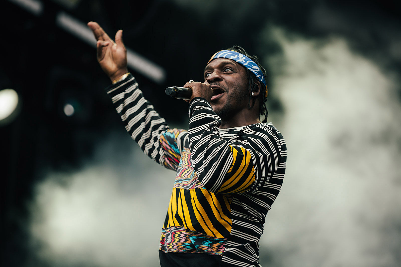 Pusha T doing Samsung in-store in NYC, talked Drake beef on Joe Budden podcast