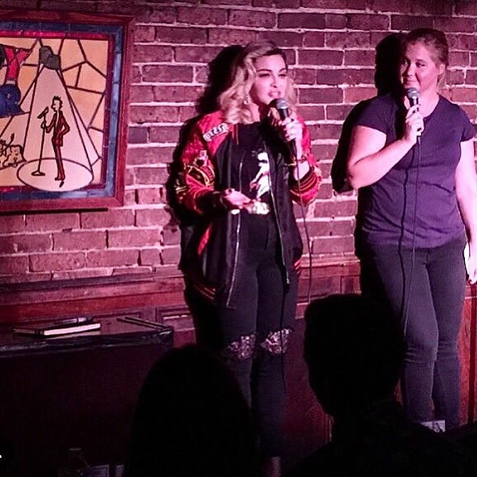 Madonna, Amy Schumer, Jon Stewart, Aziz, Louie & more played Comedy Cellar