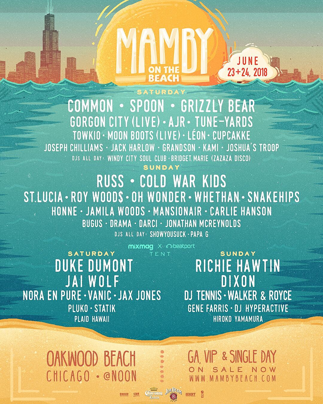 Mamby On The Beach announces 2018 lineup (Spoon, Grizzly Bear, Cold War Kids)