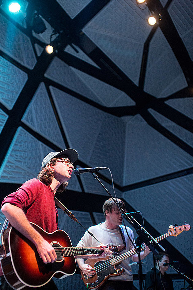 Martin Courtney played ‘Many Moons’ with a string section, covered Neil Young & Bunnymen @ National Sawdust (pics)