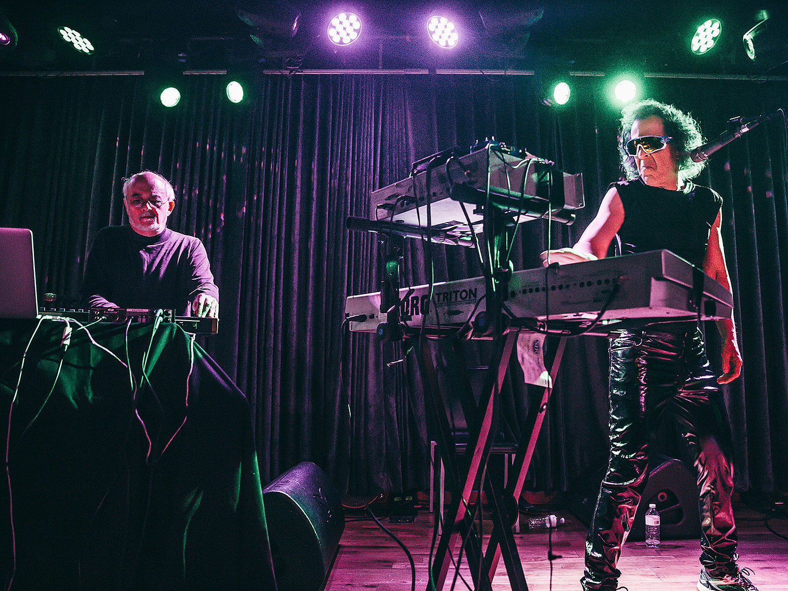 Martin Rev played Northside w/ Craig Leon (pics), playing NYC & LA this summer