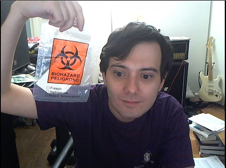 Martin Shkreli going to jail after seeking Hillary Clinton’s hair