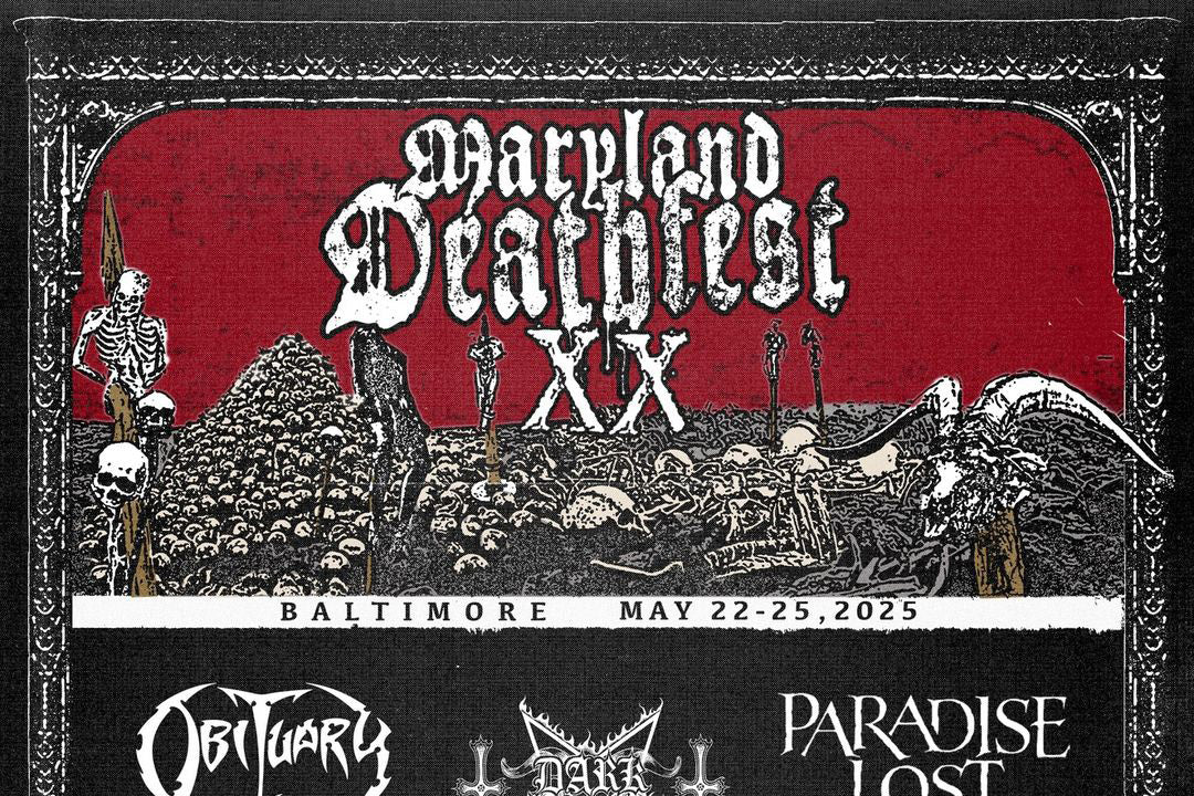 Maryland Deathfest 2025 initial lineup: Obituary & Paradise Lost playing classic albums & more