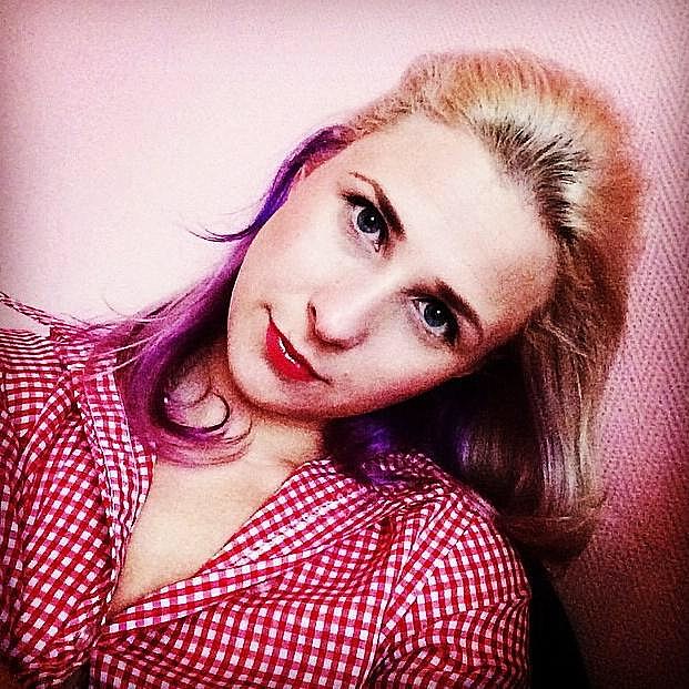 Pussy Riot member (?) speaking at National Sawdust in March
