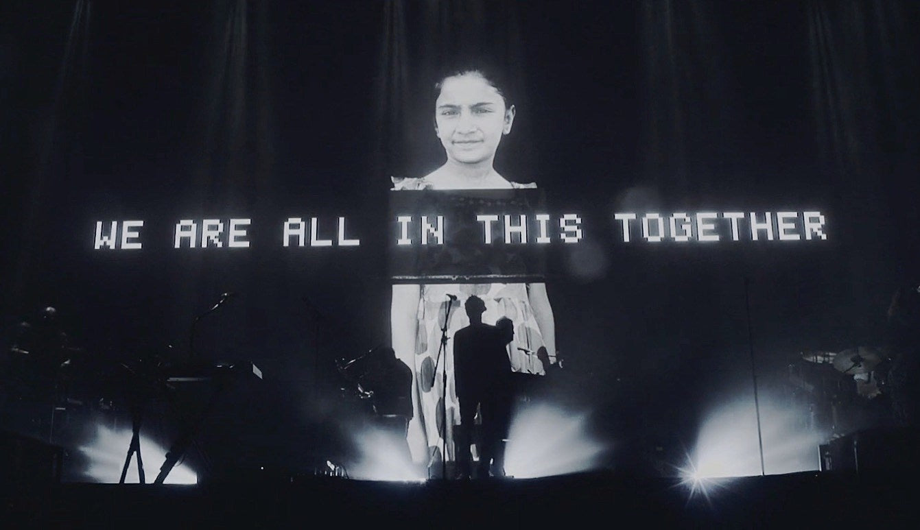 watch Massive Attack’s film on climate change, COVID & live music