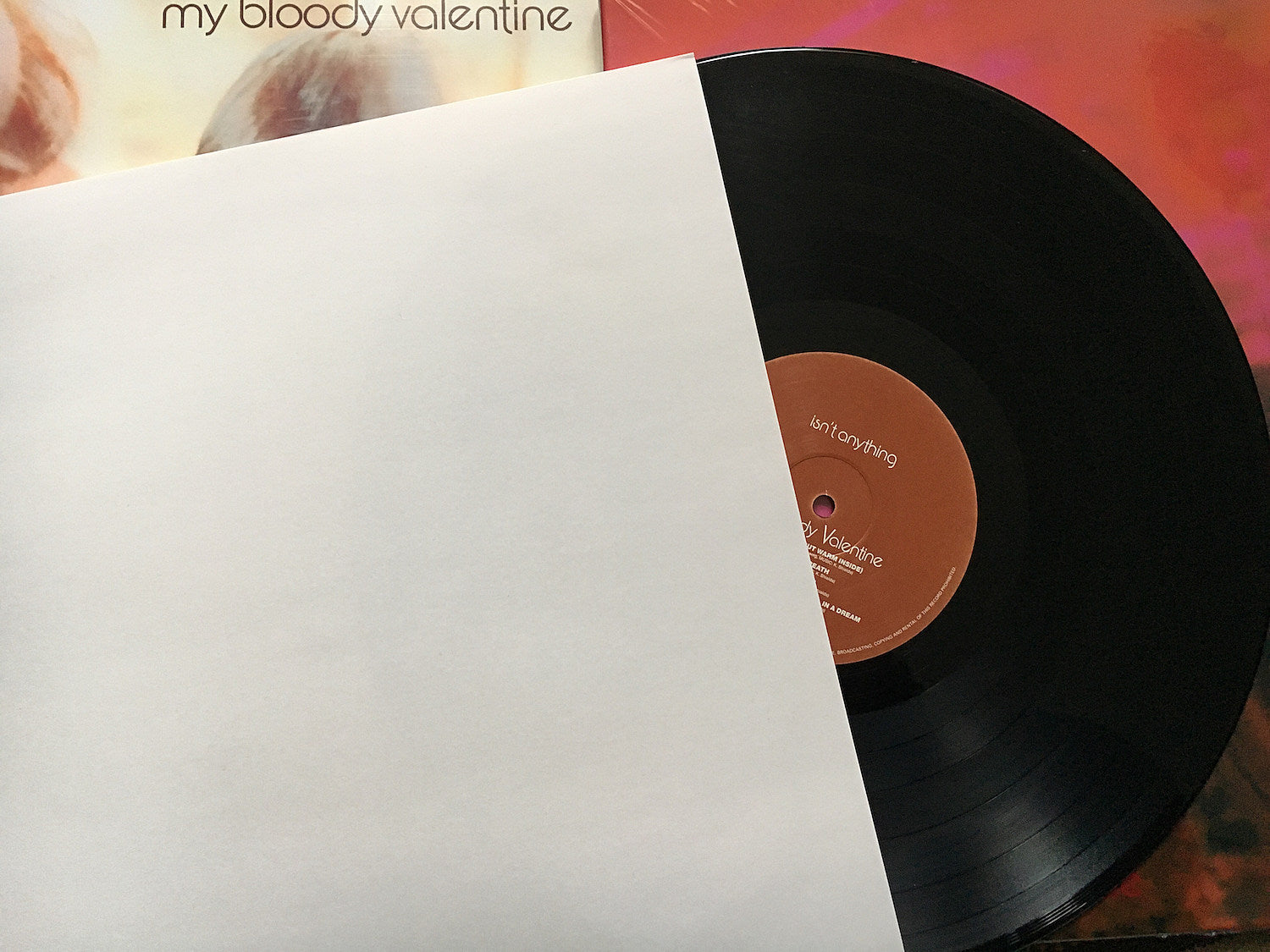 My Bloody Valentine analog vinyl reissues shipped w/ bonus rejected master of ‘Isn’t Anything’