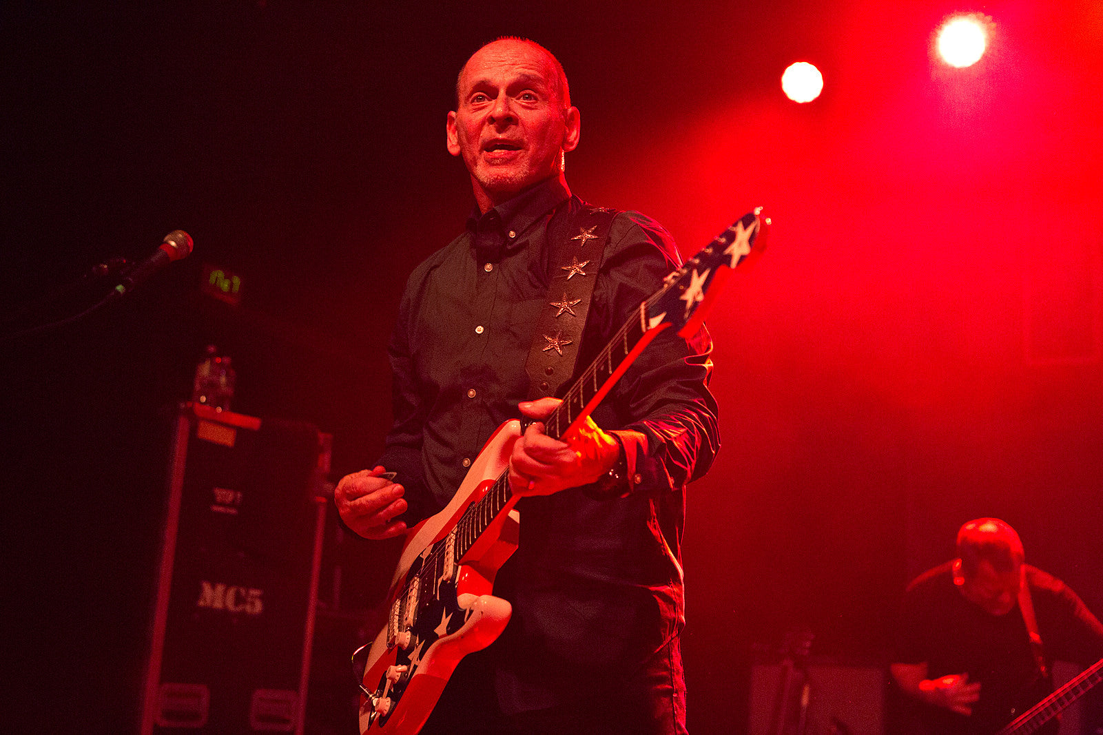 MC50 playing shows around Muddy Roots, touring the UK with Alice Cooper