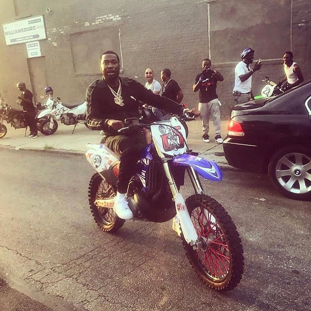 Meek Mill arrested in NYC for allegedly riding his dirt bike in the streets