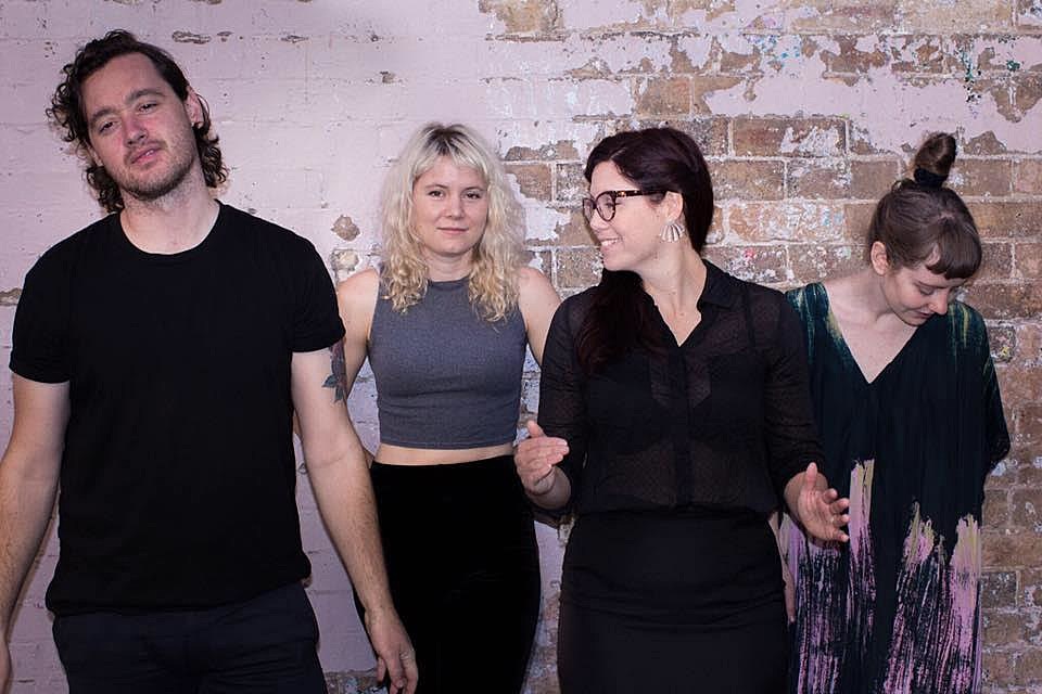 Australian band Mere Women release video for dark, brooding new single, playing Cake Shop