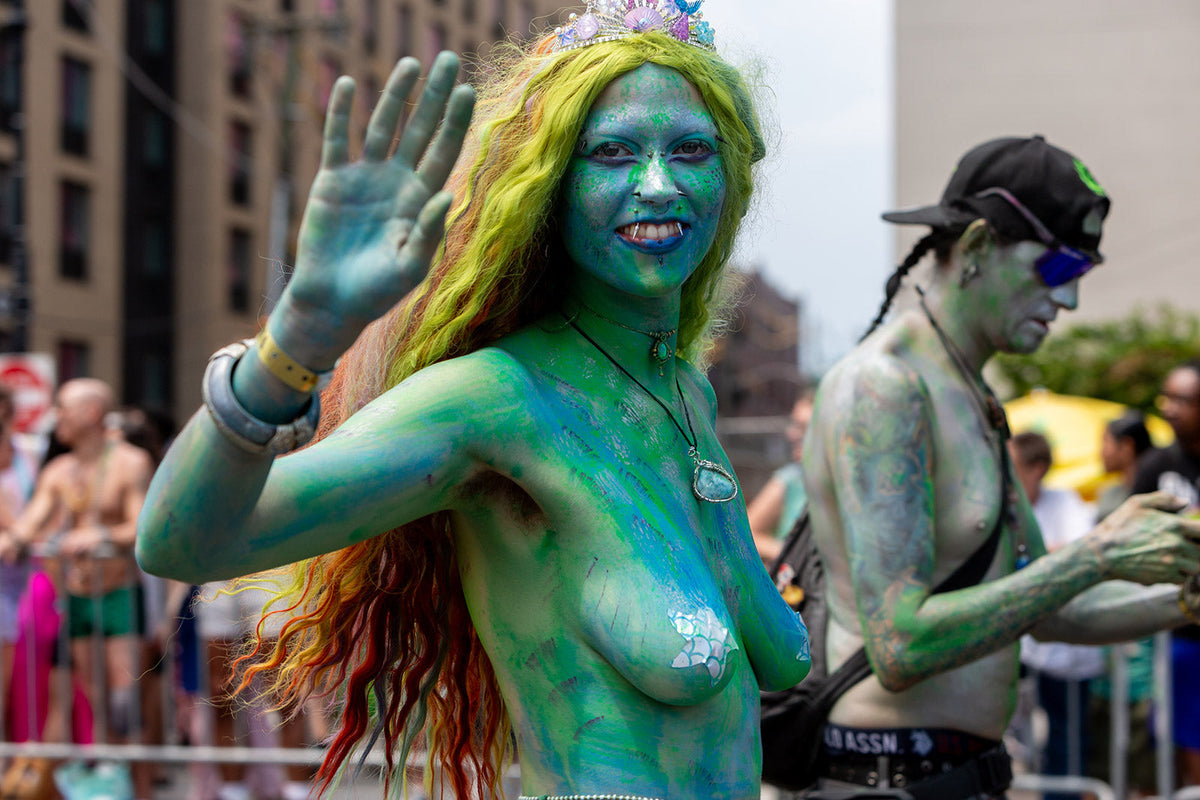 The 2024 Coney Island Mermaid Parade in (NSFW) pics