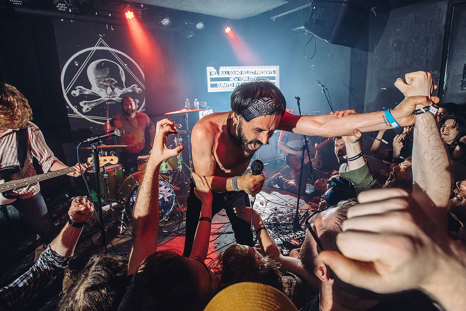mewithoutYou, Big Eyes & Half Waif played BrooklynVegan-Red Bull Sound Select @ Saint Vitus (pics)