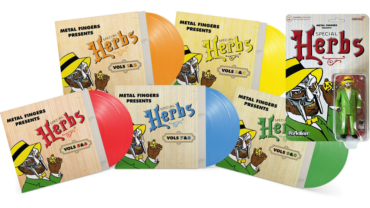 MF DOOM ‘Special Herbs’ vinyl reissue & action figure announced