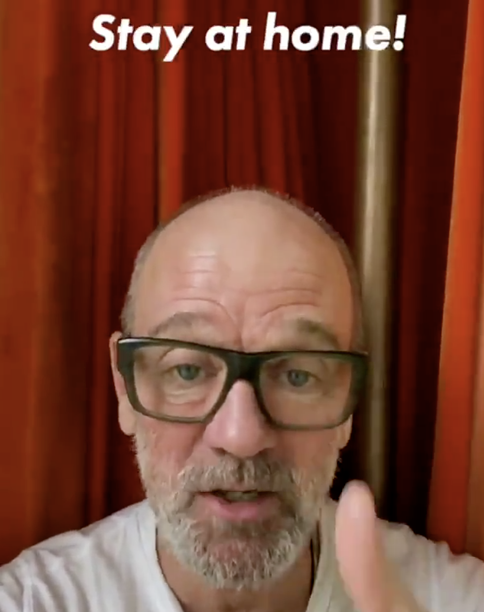 watch Michael Stipe’s “It’s the End of the World As We Know It” coronavirus PSA