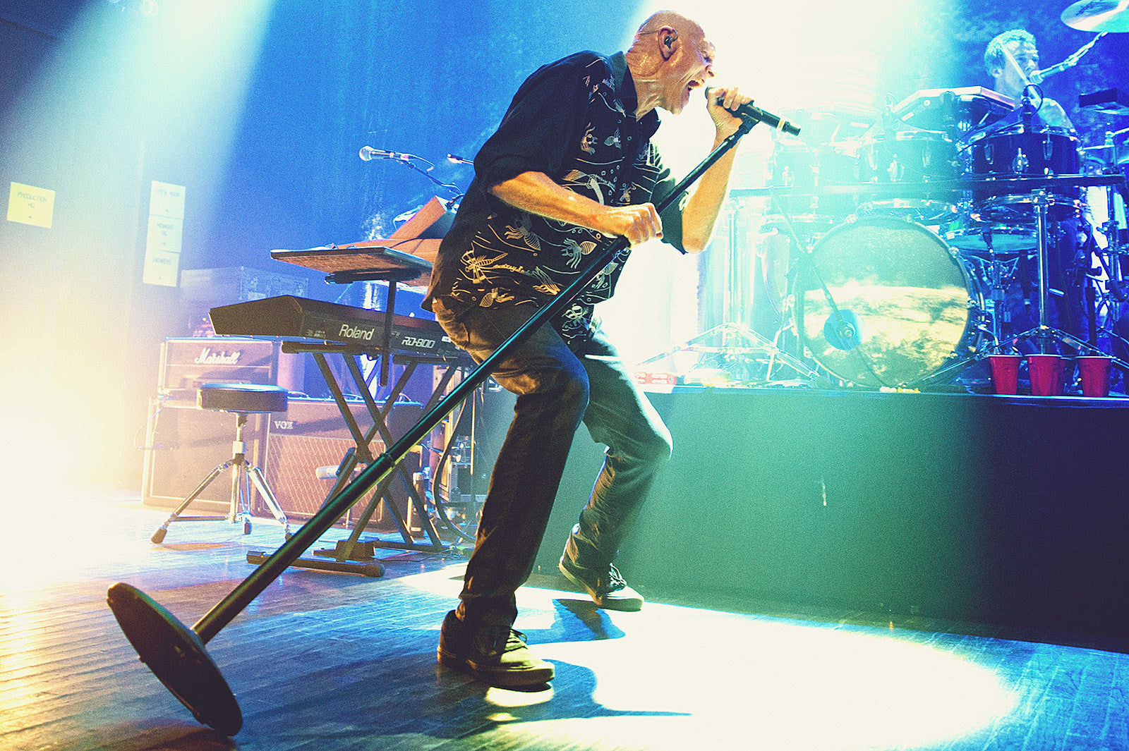 Midnight Oil played 2 nights at Webster Hall w/ Boytoy (setlists, night 1 pics)