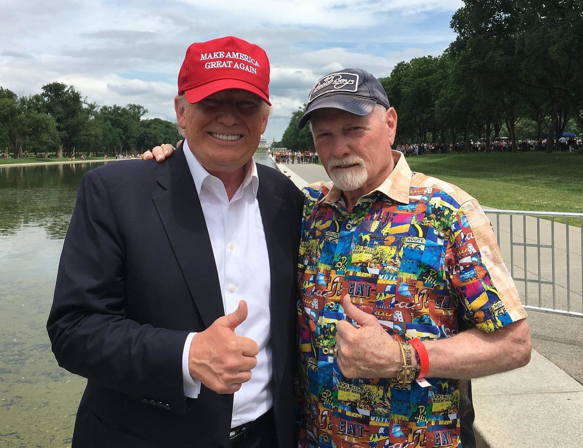Brian Wilson responds to Beach Boys’ Trump fundraiser set