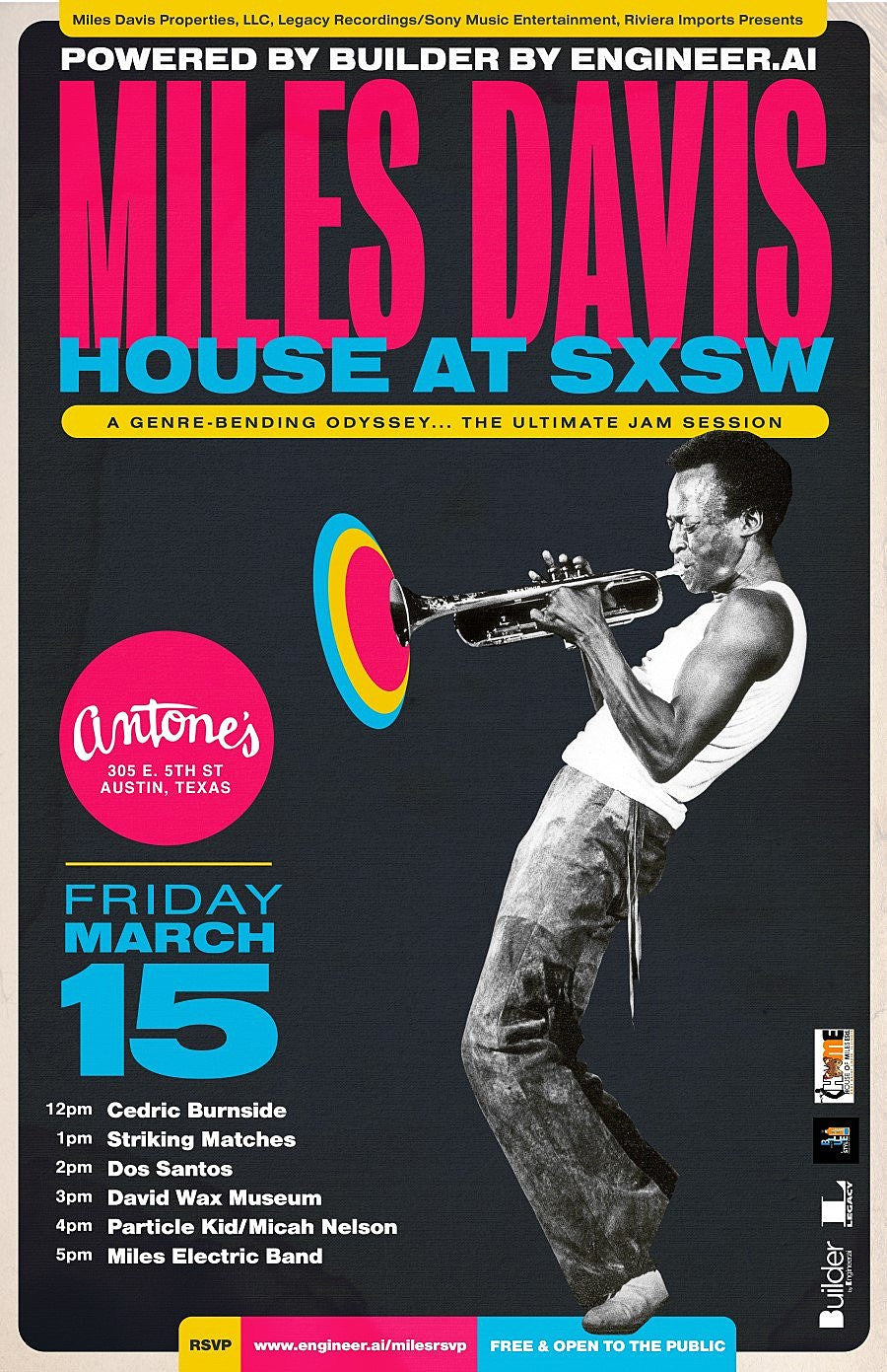 Miles Davis House returns to SXSW (RSVP for Entry)
