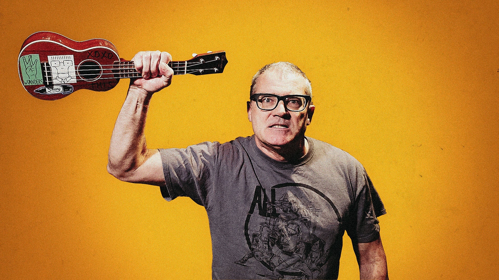 Descendents’ Milo Aukerman releases debut 7″ by solo uke project (listen)