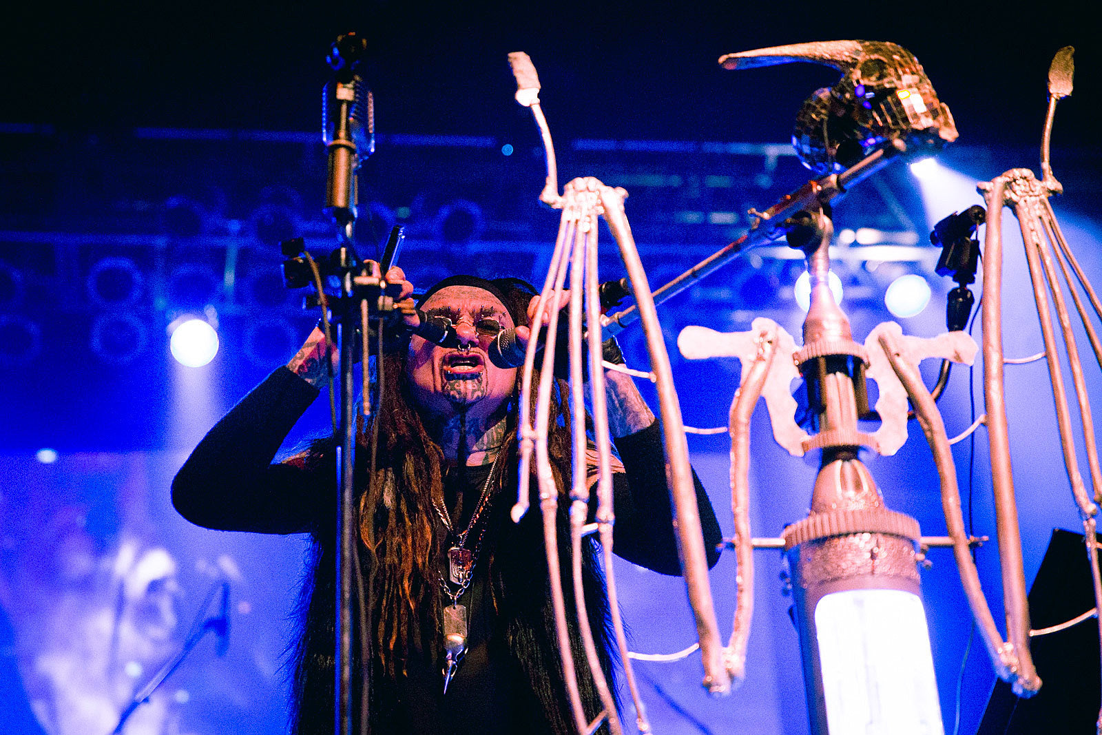 Ministry brought their anti-Trump, anti-nazi show to NY with Chelsea Wolfe (pics)