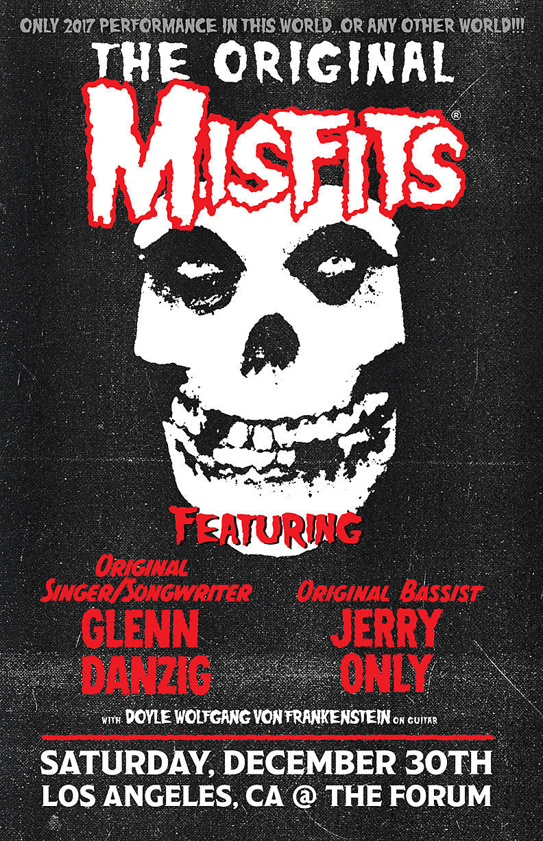 The Original Misfits (Danzig included) announce LA show
