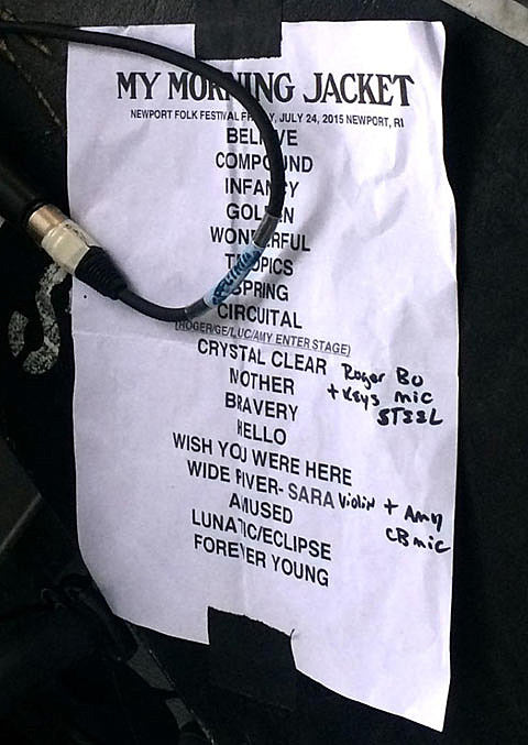 My Morning Jacket were Roger Waters’ band @ Newport (setlist)