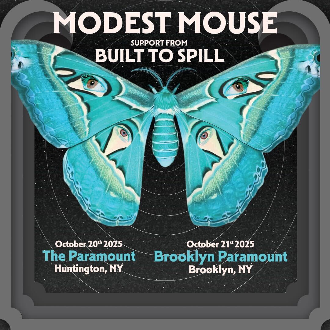 Modest Mouse & Built to Spill NYC & Long Island shows on BV presale (password here)