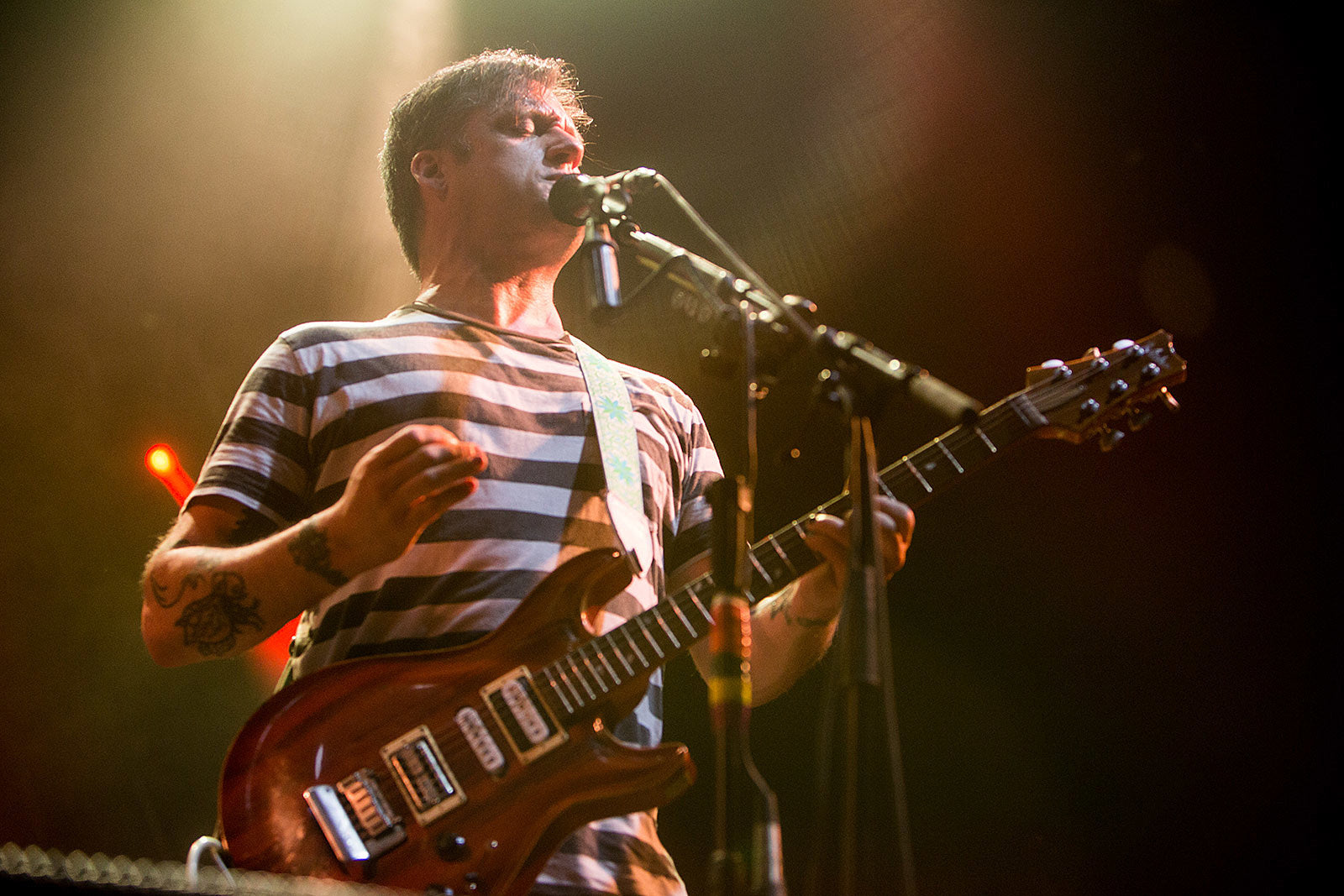 Modest Mouse’s Isaak Brock crashed into stopped traffic while asleep at the wheel (he’s ok!)