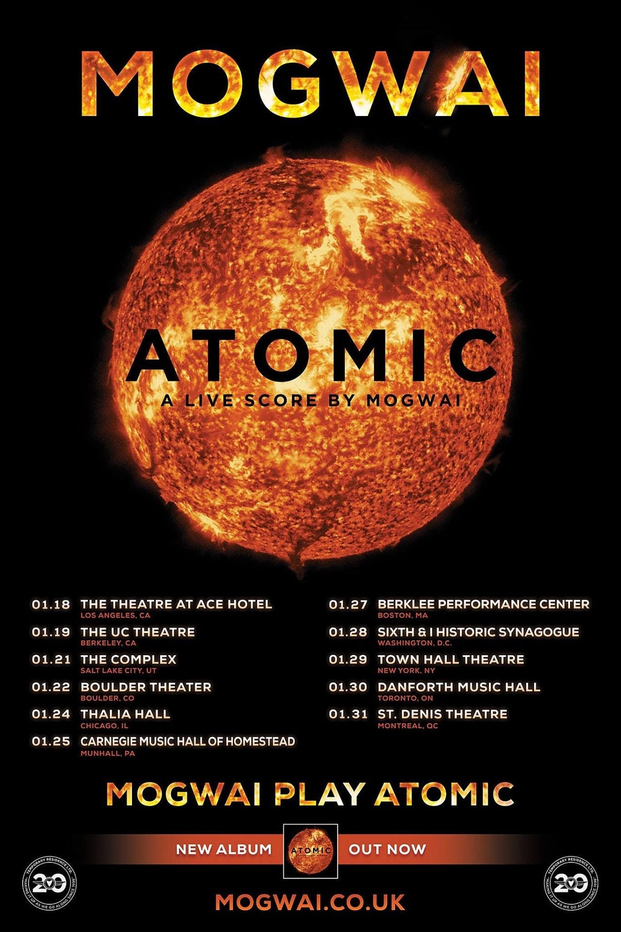 Mogwai live-scoring documentary ‘Atomic’ on tour in January
