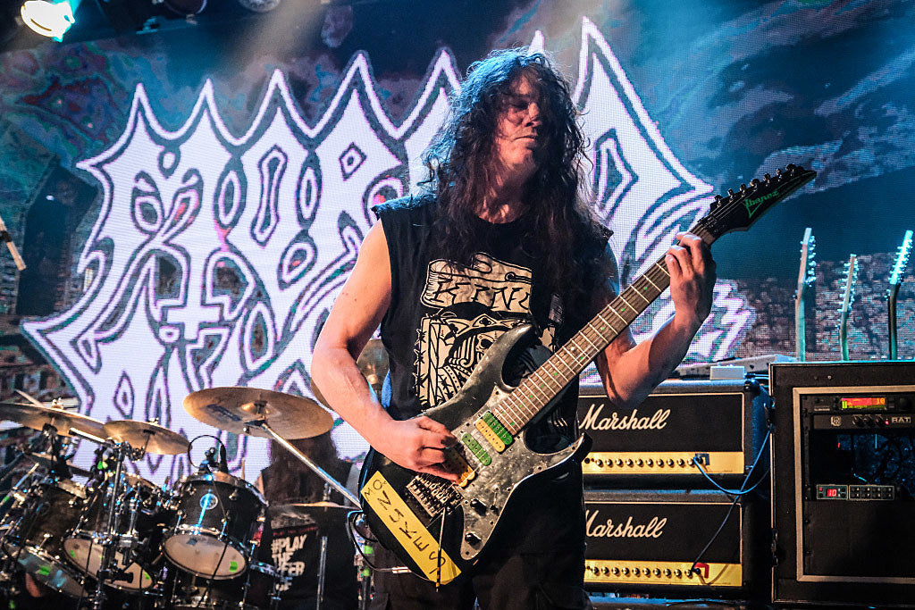 Morbid Angel guitarist Trey Azagthoth collapses onstage during Tampa, FL show