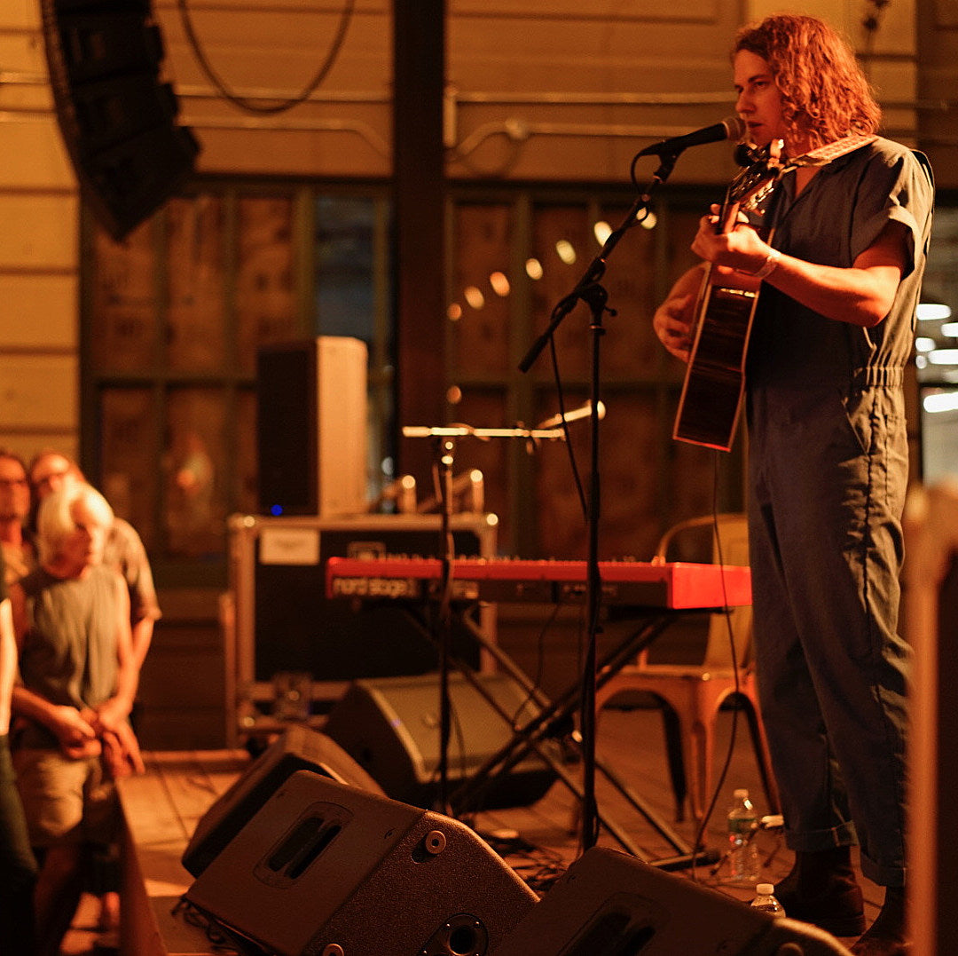 Kevin Morby began solo tour in Brooklyn, covering Springsteen at Woolworth Bldg