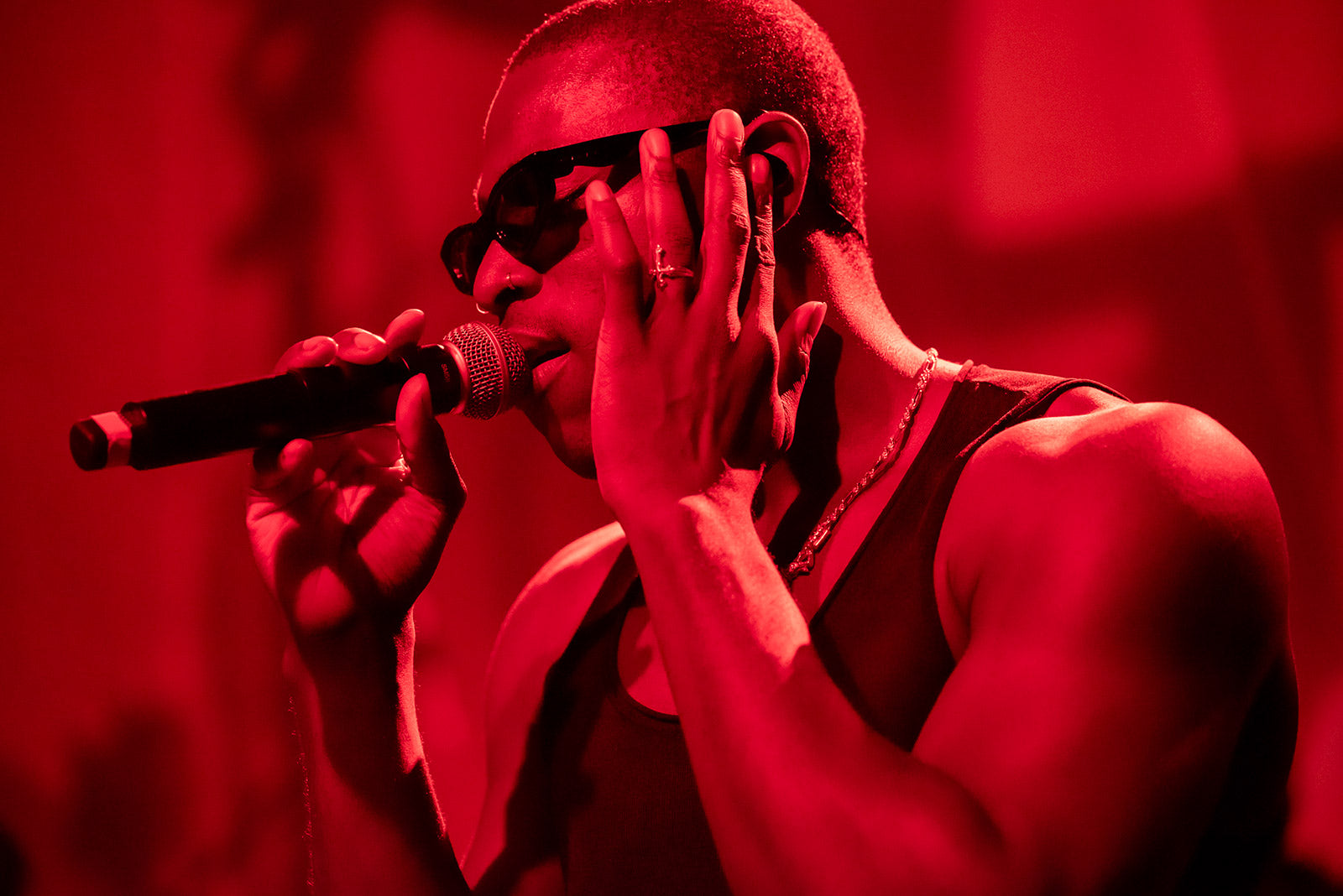 Moses Sumney, Mustafa, Bellah & chlothegod played TONES of at Knockdown Center (pics)