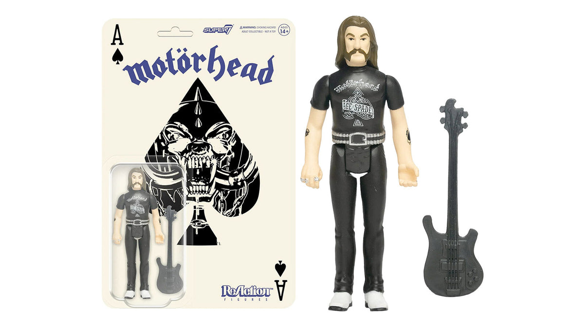 New Motörhead ‘Ace of Spades’ action figure of Lemmy Kilmister announced