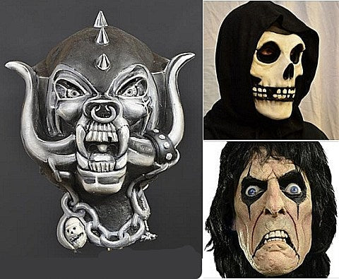 check out these new Motorhead, Misfits & Alice Cooper masks that are up for sale