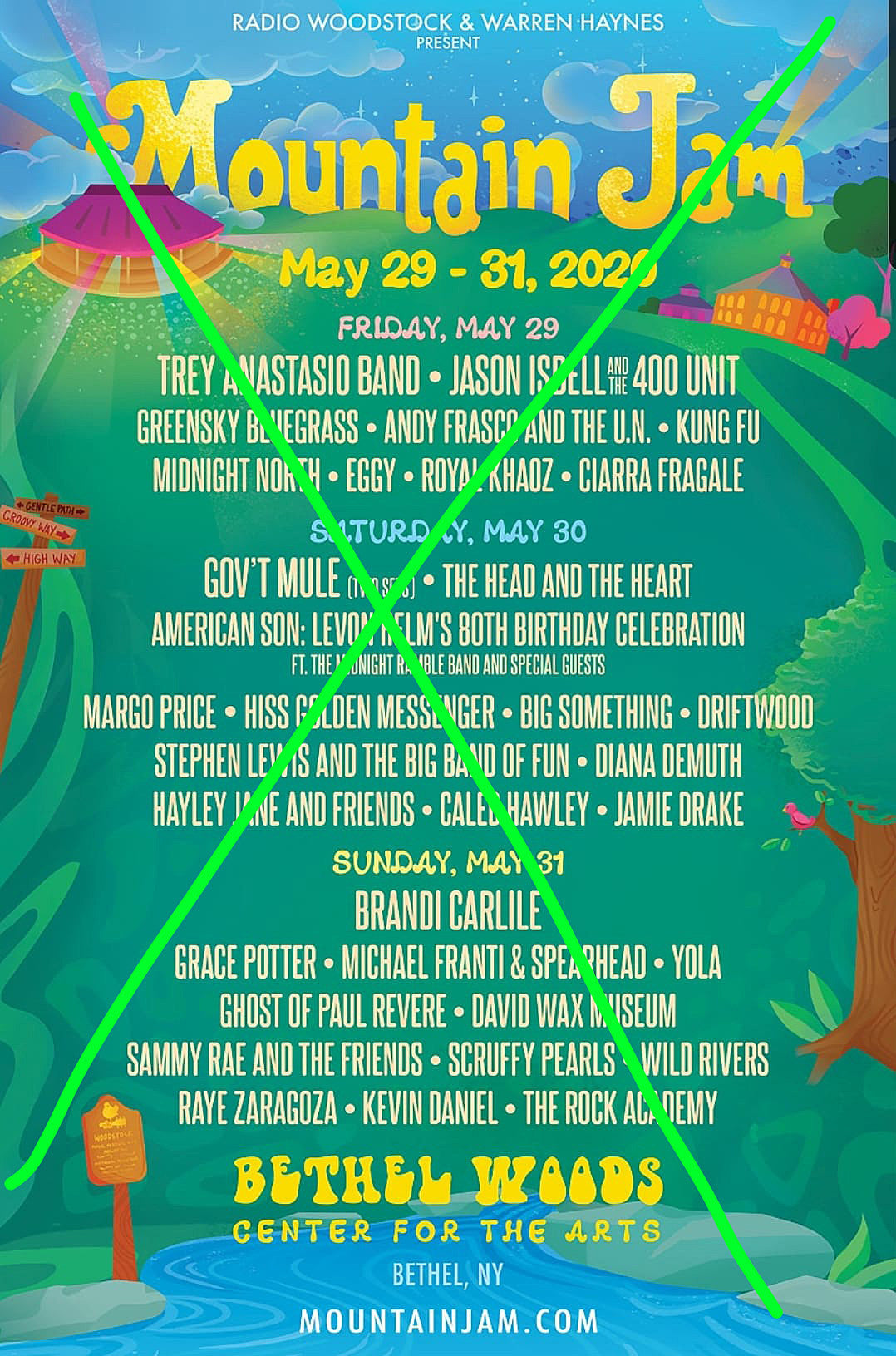 Mountain Jam 2020 cancelled due to coronavirus