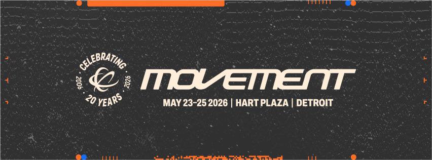 Movement Festival announces full 2026 lineup
