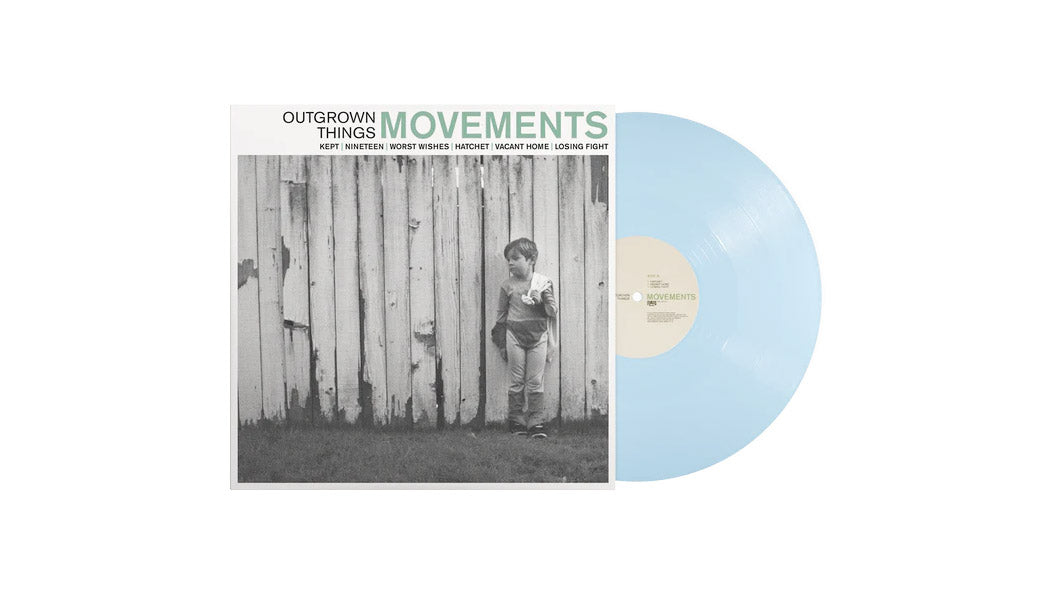 New exclusive vinyl: Movements’ ‘Outgrown Things’ on baby blue 10″