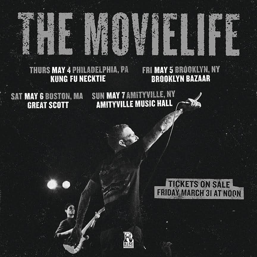 The Movielife announce first album since 2003, and intimate shows