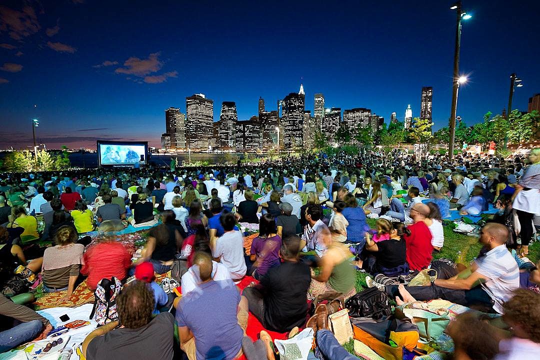 2018 free outdoor summer movies in NYC (Bryant Park, Brooklyn Bridge Park, The Intrepid, Coney Island & more)