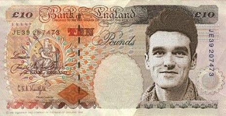 Morrissey speaks out against The Bank of England’s new non-vegan £5 note