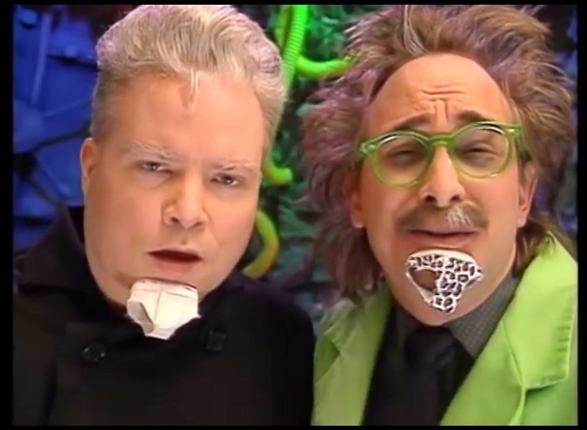 MST3K ‘mads’ Frank Conniff and Trace Beaulieu riffing on movies live at Alamo Drafthouse in February
