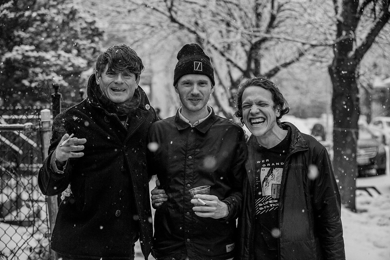 Oh Sees, ADULT. & B Boys played in the snow at Empty Bottle’s “Music Frozen Dancing”