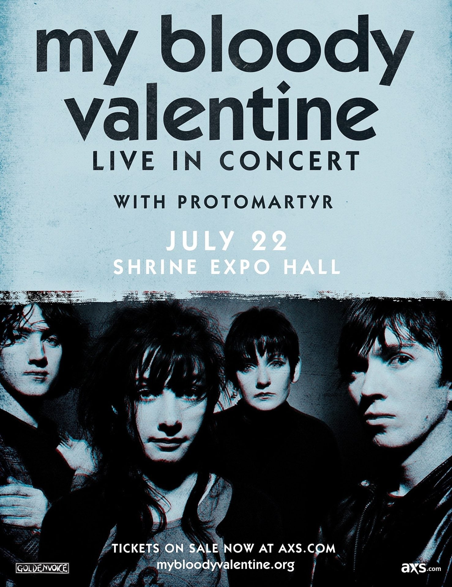 My Bloody Valentine Los Angeles show on BrooklynVegan presale (password here)