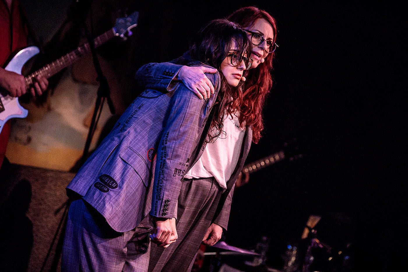 Nancy And Beth’s Cafe Carlyle residency underway (night 2 photos w/ Nick Offerman)