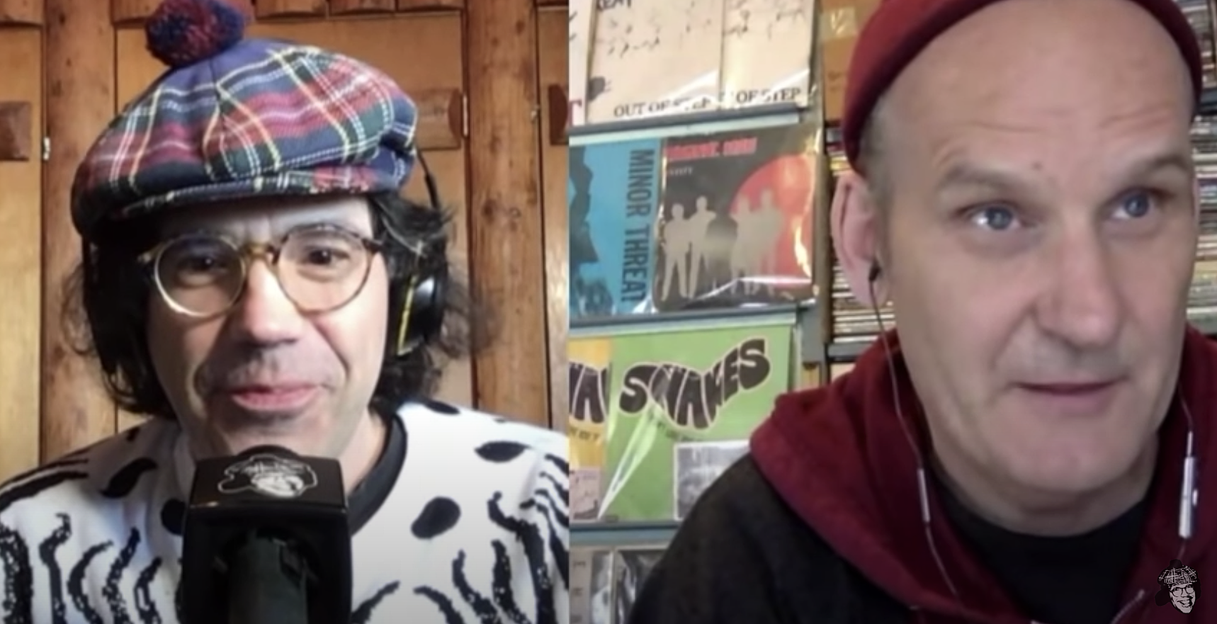 watch Nardwuar interview Ian MacKaye while quarantined