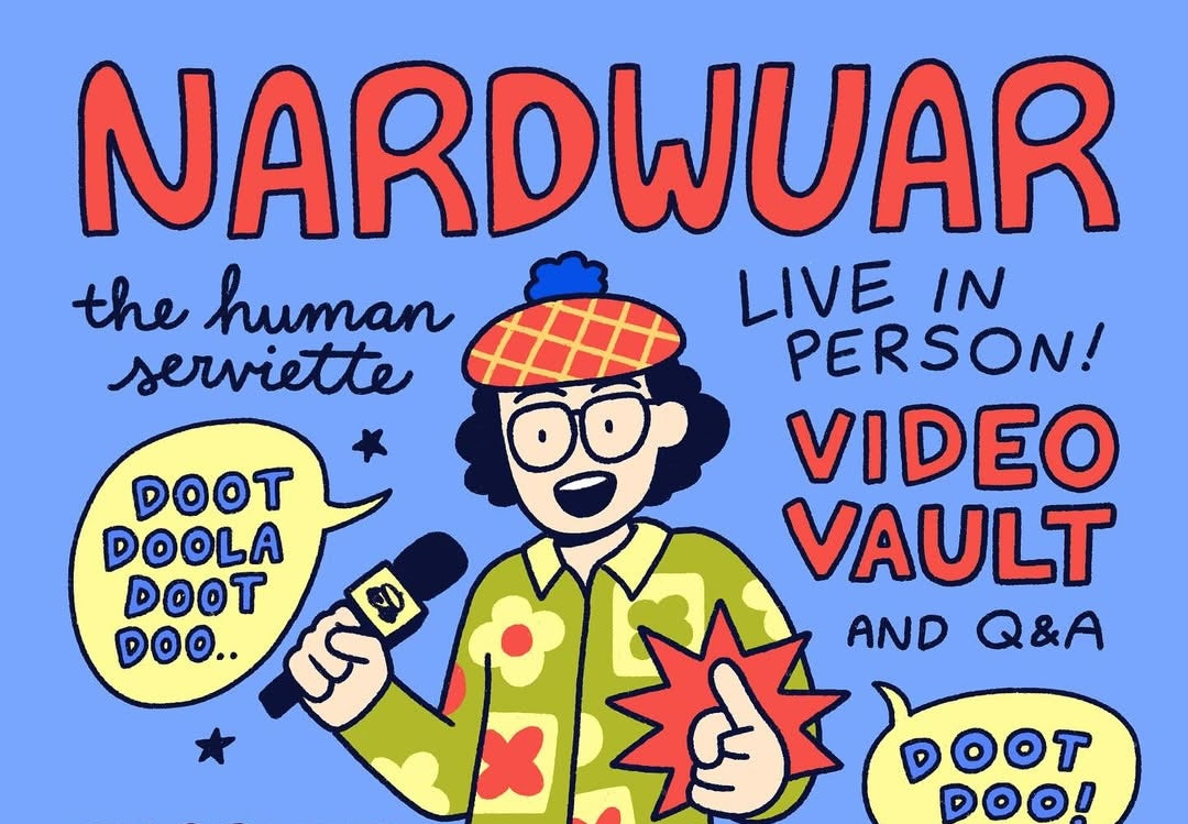 Nardwuar touring this fall with Video Vaults Q&A show