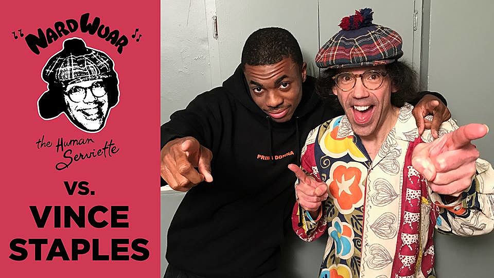 watch Nardwuar interview Vince Staples
