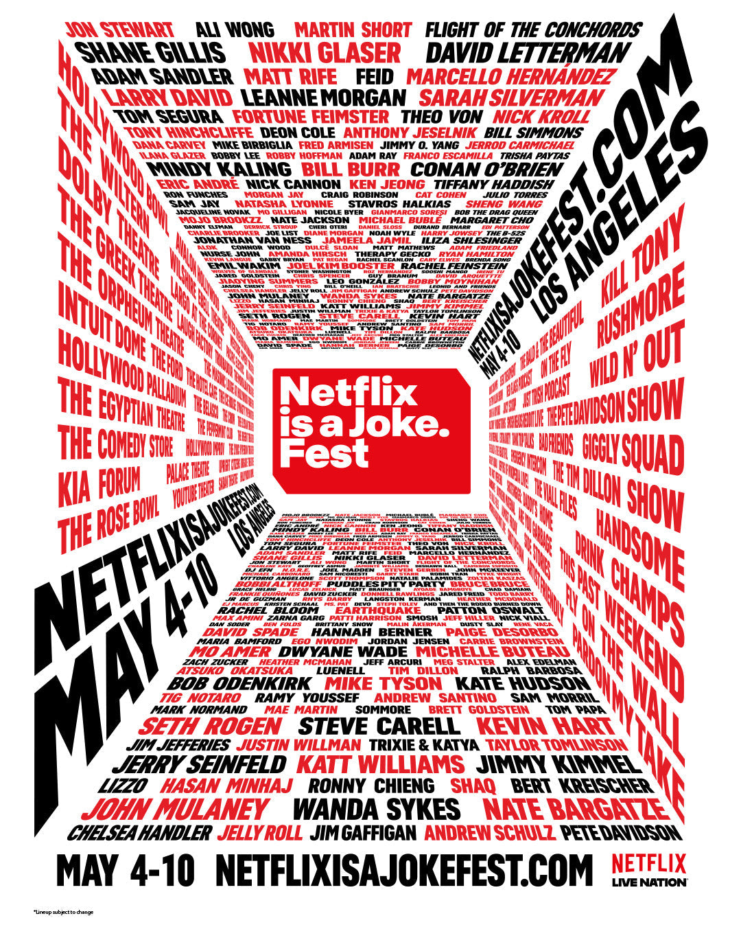 Netflix Is A Joke Fest announces 2026 lineup