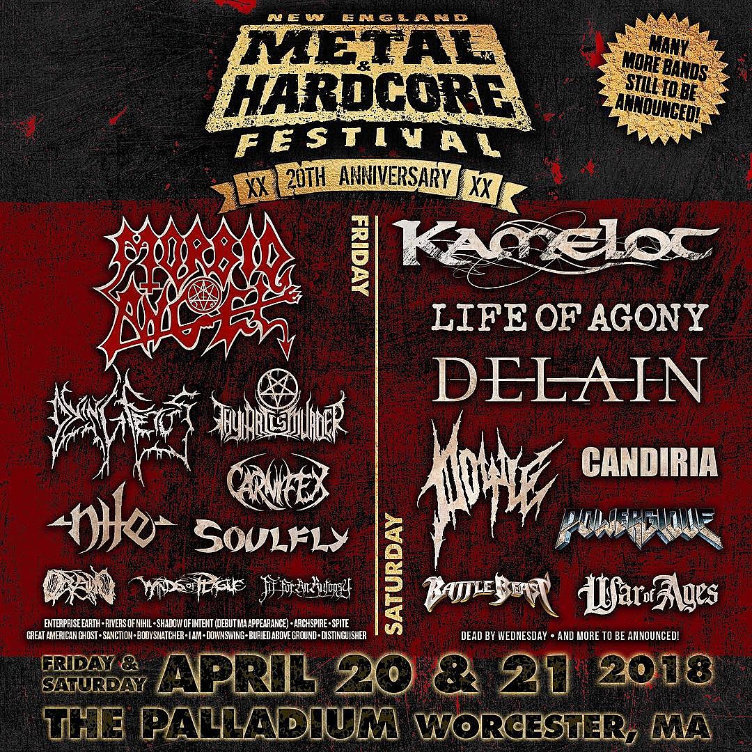 United Blood and New England Metal & Hardcore Fest 2018 lineups